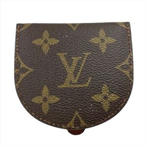 美品 LOUIS VUITTON ルイ ヴィトン モノグラム コインケース ポルトモネ キュベット 小銭入れ コインパース コンパクト財布