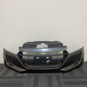 中古 ホンダ HONDA DBA-JW5 S660 純正 フロントバンパー フェース グリル付き ベルベットマルーンメタリック YR572M