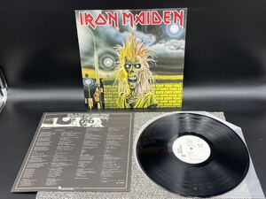 １２７２　見本盤　美盤　レコード　ＬＰ　アイアン・メイデン IRON MAIDEN / 鋼鉄の処女 Toshiba EMI EMS-81327