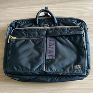 PORTER PX TANKER RECON BAG ポーター アイアンブルー タンカー ブリーフケース 2WAY 3WAY