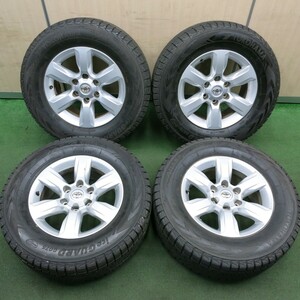 *送料無料* バリ溝 20年 綺麗 9分★トヨタ 150系 ランクル プラド 純正 265/65R17 スタッドレス ヨコハマ G075 PCD139.7/6H★4051003HAス