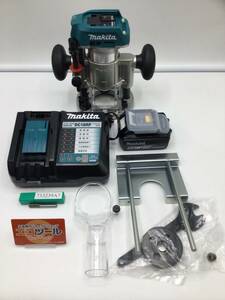 【領収書発行可】☆Makita/マキタ 充電式トリマ 【バッテリ・充電器・ケース付】 RT51DRG [IT5WRDEYBFQW]