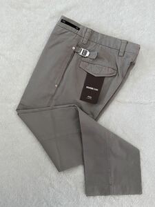 PT01 size42 SILVERCHINO SLIM FIT メンズ シルバーチノ コットンスラックス チノパン グレージュ ピーティーゼロウーノ