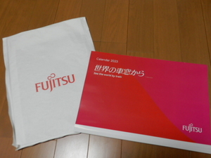 ★非売品 富士通カレンダー2023世界の車窓からSee the world by train/ロッキーマウンテニア号/レ―ティッシュ鉄道/セーデンマンランド鉄道