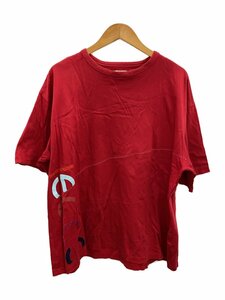 COOGI◆Tシャツ/XXL/コットン/RED