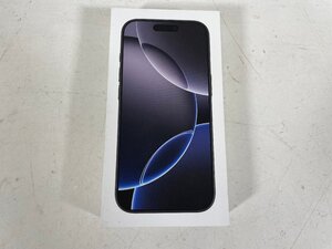 Apple アップル iPhone 16 Pro 256GB ブラックチタニウム MYNO3J/A SIMフリー 未開封