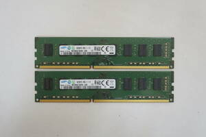 SAMSUNG 4GB 2R×8 PC3-12800U-11-11-B1 4GB×2枚 合計 8GB メモリ H97-PLUS 使用 動作品