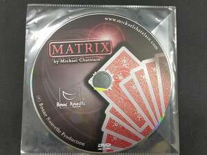 【M79】MATRIX　マトリックス　Mickael Chatelain　マイケル・チャタレイン　カード　DVD　マジック　手品