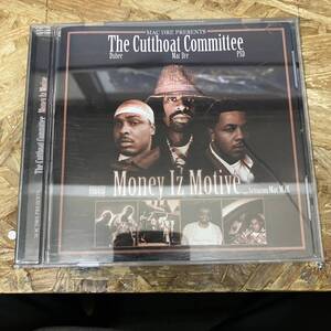 ● HIPHOP,R&B THE CUTTHOAT COMMITTEE - MONEY IZ MOTIVE アルバム,G-RAP CD 中古品