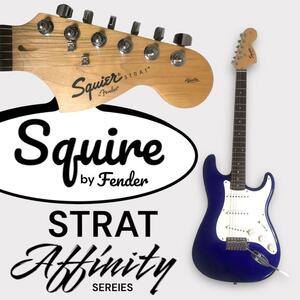 『美品』Squire Affinity ST MBL/M by Fender