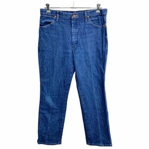 Wrangler カウボーイ ロングパンツ W36 ラングラー ブルー コットン メキシコ製 古着卸 アメリカ仕入 2403-970