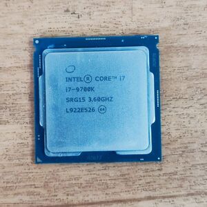 パソコンCPU Core i7-9700K 3.6GHz 動作確認済み1.