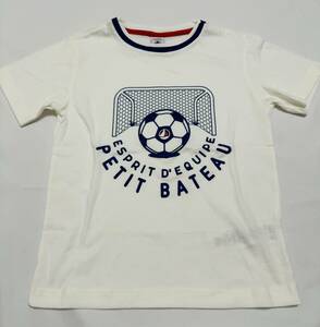 送料込み　未使用　プチバトー　5ans 110cm Tシャツ　半袖　キッズ　ベビー　PETIT BATEAU