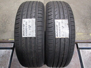 ｉ－１４７４４　新品　２１５／６０Ｒ１６　ヨコハマ　ブルーアースＧＴ　ＡＥ５１　２０２２年製　２本