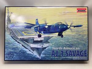 送料無料　新製品　1/72　RODEN ローデン 063 North American AJ-1 Savage サヴェージ艦上攻撃機・核爆弾付き