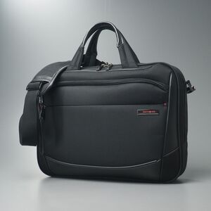 MH0491◎Samsonite サムソナイト 2WAY ブリーフケース S ストラップ付 ビジネスバッグ 鞄 ブラック系 77921 1041