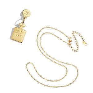 【CU】CHANEL シャネル CC　ボトル　チャーム　ネックレストップ　チェーン付き　cc-charm-Bottle　N°5　非売品ノベルティ【新品/正規品】