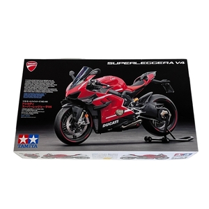 TAMIYA タミヤ DUCATI ドゥカティ スーパーレッジェーラV4 1/12スケール NO.140 オートバイシリーズ プラモデル 未組立 未使用 F8916204