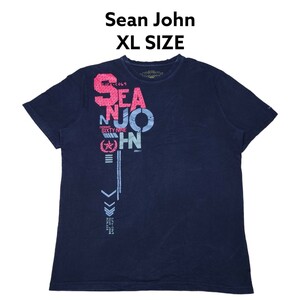 Sean John　ビッグプリント　Tシャツ　ショーンジョン　hiphop　B-BOY