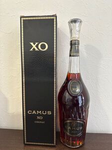 【未開栓】CAMUS XO カミュ ロングネック コニャック 洋酒 COGNAC 箱付 1000ml 古酒