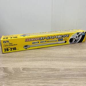 大橋産業 BAL バル トルクレンチ 5pcセット No.2060 28-210Nm プレセット型 車 バイク タイヤ交換 メンテナンス 工具 