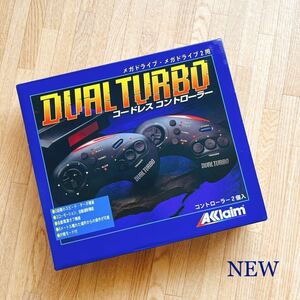 【未使用品】コードレスコントローラー DUAL TURBO メガドライブ ・メガドライブ 2専用 MEGA DRIVE SEGA NEW