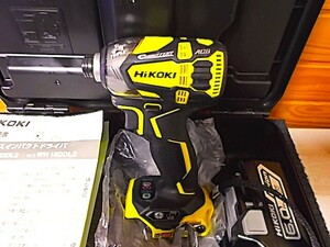 HiKOKI ハイコーキ 18V 充電式 インパクトドライバー　日立