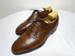 Lloyd Footwear Master Lloyd ロイドフットウェア マスターロイド THAME セミブローグシューズ　6.5E　25cm位　ENGLAND製