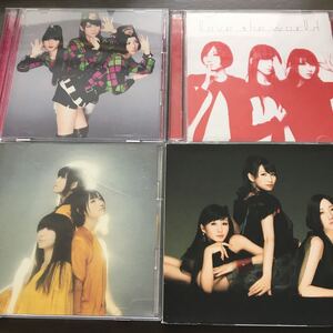 送料込　perfume 『レーザービーム』『Dream Fighter』『love the world』『ねぇ』DVD付き4枚セット