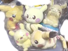 ピカチュウ ぬいぐるみ 5点まとめ売り 一番くじ プライズ ポケピース