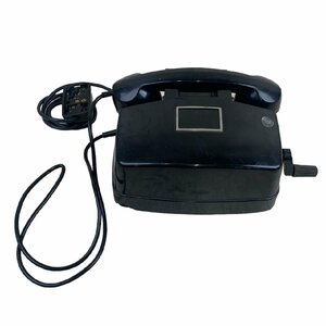 USED ジャンク 41号 M 磁石式 電話機 卓上 手回し 昭和37年製作 当時物 レア アンティーク ヴィンテージ レトロ 固定電話 日本通信工業