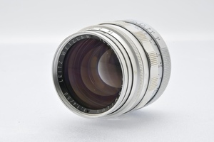 LEICA LEITZ WETZLAR SUMMILUX 50mm F1.4 シルバー 第1世代 Mマウント 初期型ライカ 逆ローレット 1958年製 SN.1640968 ■30666