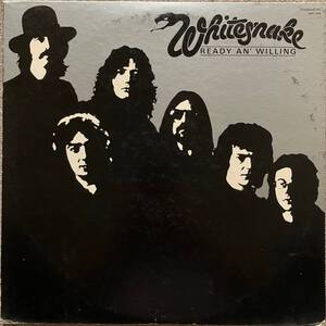 Whitesnake ★ Ready An’ Willing ★ 1980 Fool For Your Loving ホワイトスネイク Polydor 日本 レコード★シティポップ Japan Vinyl 美