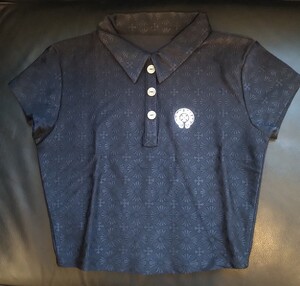 【CHROMEHEARTS】クロムハーツ STAGE FIVE POLO ステージファイブ ポロ SIZE:S BLACK 黒 WOMEN 女性 伊勢丹新宿クロムハーツ即完売品 新品