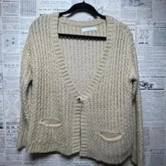 mysty  woman ミスティウーマン ニットカーディガン size M