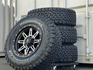 17インチ ハイラックス プラド FJクルーザー グッドリッチ 265/65R17 新品 タイヤホイール 4本セット 純正車高装着可 pcd139.7 6h