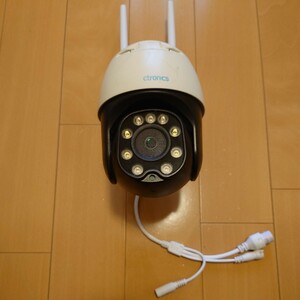 【中古】ctronics 防犯カメラ　CTIPC-285C 5MP WiFiカメラ