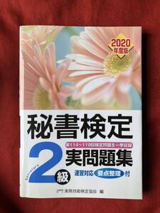 秘書検定２級実問題集　２０２０年度版 実務技能検定協会／編