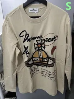 Vivienne Westwood トップス 長袖Tシャツ ベージュ 男女兼用