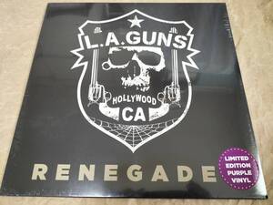 L.A.GUNS☆『RENEGADES』☆シュリンク付☆新品未開封☆GOLDEN ROBOT　RECORDS☆GOLDRR103V☆