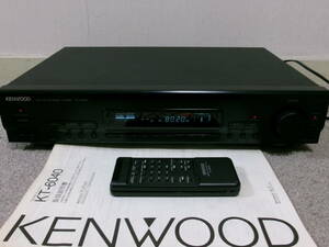 【チューナー最高音質】KENWOOD KT-6040 良好ですが惜しいジャンク