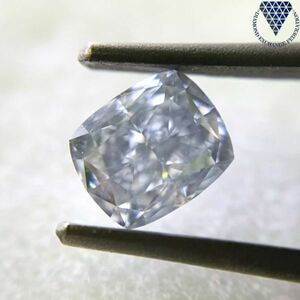 0.52 ct Fancy Grayish blue SI2 Cushion GIA 天然 ダイヤモンド ルース 商品 動画 DIAMOND EXCHANGE FEDERATION