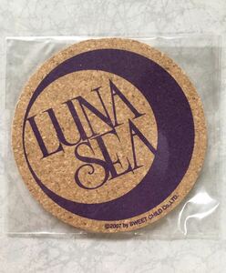 即決 新品未開封 LUNA SEA ファンクラブ限定品 コルクコースター SLAVE