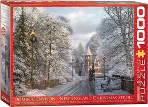 EUR 6000-0425 1000ピース ジグソーパズル Christmas Walk In New England Dominic Davison