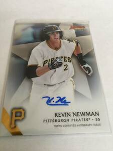 【現Daiamondbacks/Kevin Newman】2015 Bowman