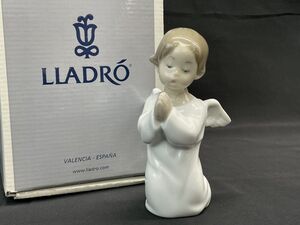 【H625】正規品 本物保証 LLADRO リヤドロ 「可愛いお祈り」 No.4538 置物 フィギュリン 高さ13.5㎝ 専用箱付 飾り インテリア b