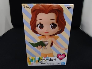 未開封品 フィギュア バンプレスト ベル B(ズボン:パステルオレンジ) Disney Characters Q posket -Belle- Avatar Style 「美女と野獣」