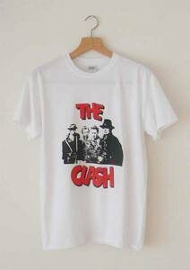 【新品】Clash 手刷り Tシャツ Lサイズ パンク Sex Pistols ギターポップ シルクスクリーンプリント