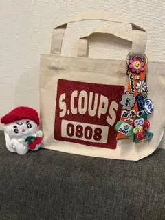 ☺︎お散歩バッグ☺︎推しバッグ☺︎名入れバッグ☺︎SMサイズ　トートバッグ