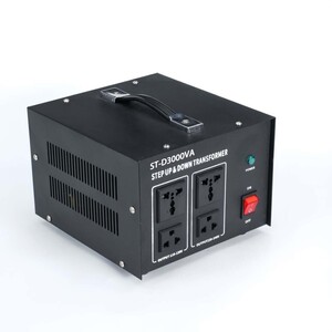 降圧 昇圧 兼用型 3000W 変圧器 トランス アップ ダウン 両用型変圧器 ポータブルトランス 3000VA 100V/110V 220V/240V 変換